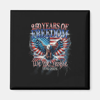 Imã Bandeira Vintage 250 Anos Americano 1776 2026 250º