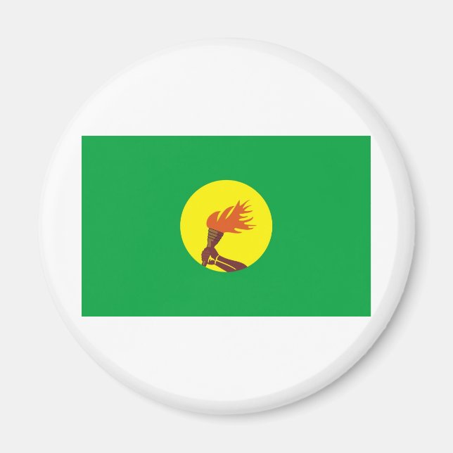 Imã Bandeira Zaire-Congo (Frente)