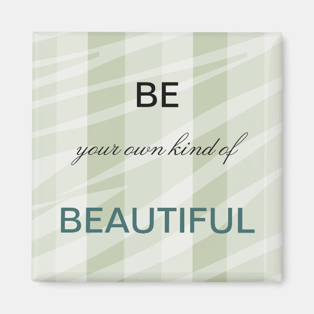 Imã Bandeiras Brancas Mint Green (Frente)