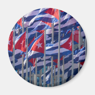 Imã Bandeiras cubanas, Havana, Cuba