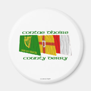 Imã Bandeiras de Derry do condado