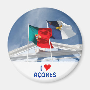 Imã Bandeiras de Portugal e de Açores