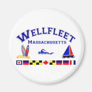 Imã Bandeiras de sinal das MÃES de Wellfleet
