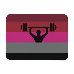 ÍMÃ BANDERA DE ORGULHO MUSCULAR