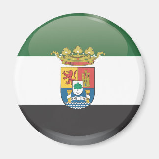 Imã Bandera y escudo de Extremadura