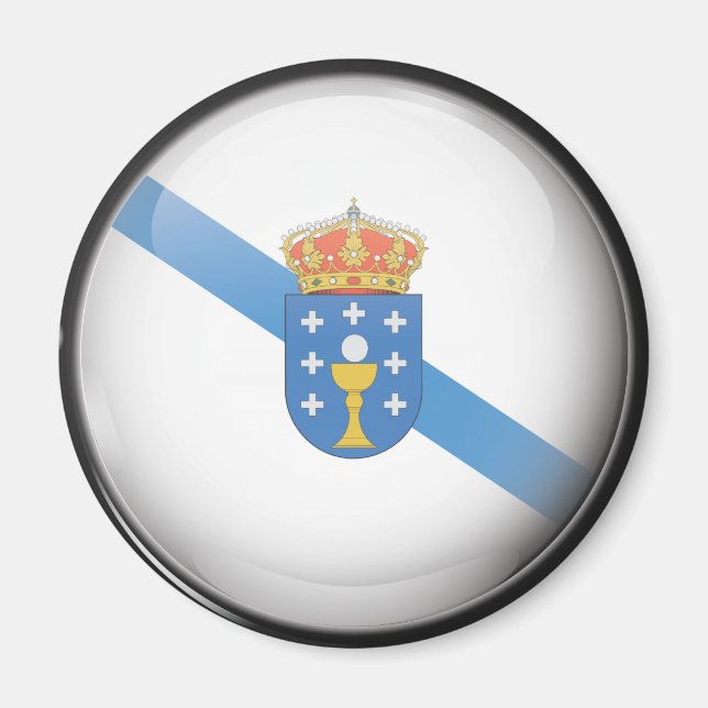 Imã Bandera y escudo de Galicia (Frente)