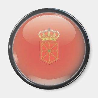 Imã Bandera y escudo de Navarra