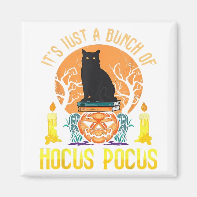 Imã Bando de Hocus Pocus Black Cat (Frente)