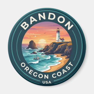 Imã Bandon Costa do Oregon EUA