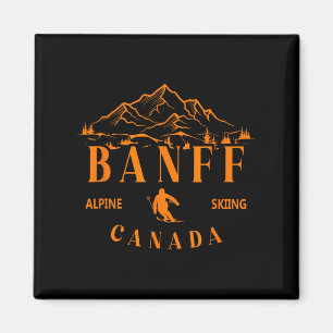 Imã Banff Canadá Esqui Alpino Estância de Esqui Montan