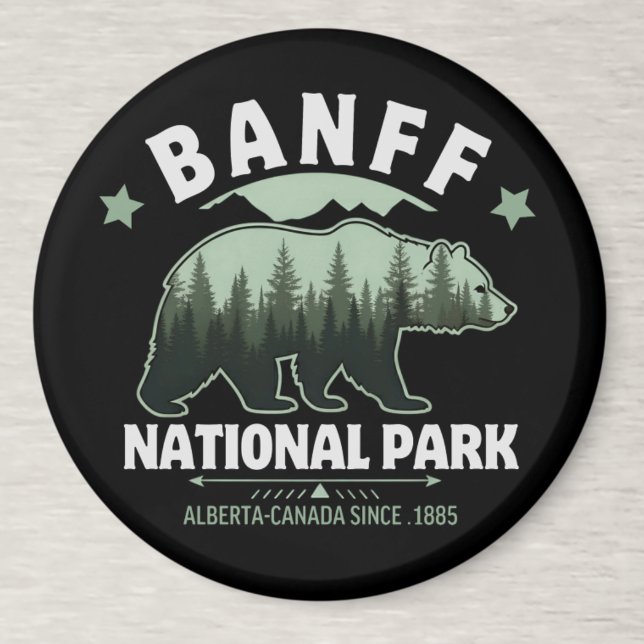 Imã Banff National Park – Bear in the Canadian Rockies (Criador carregado)