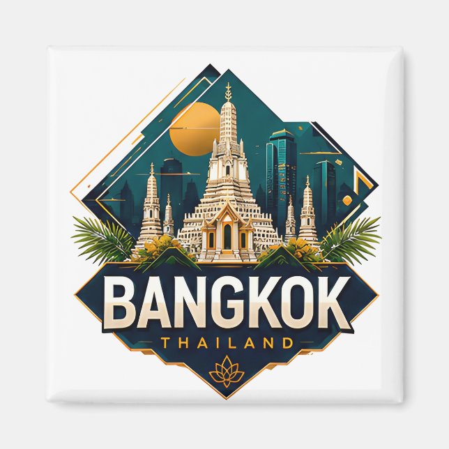 Imã Bangkok Tailândia Aventura (Frente)