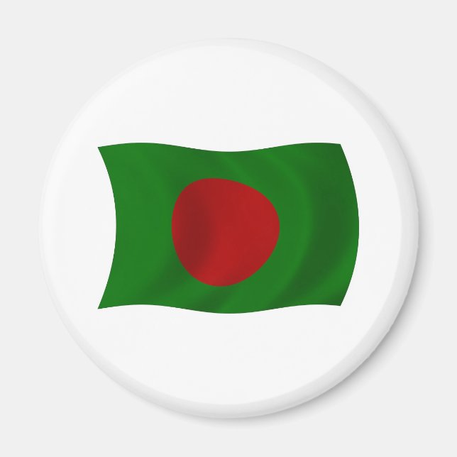Imã Bangladesh Flag Magnet (Frente)