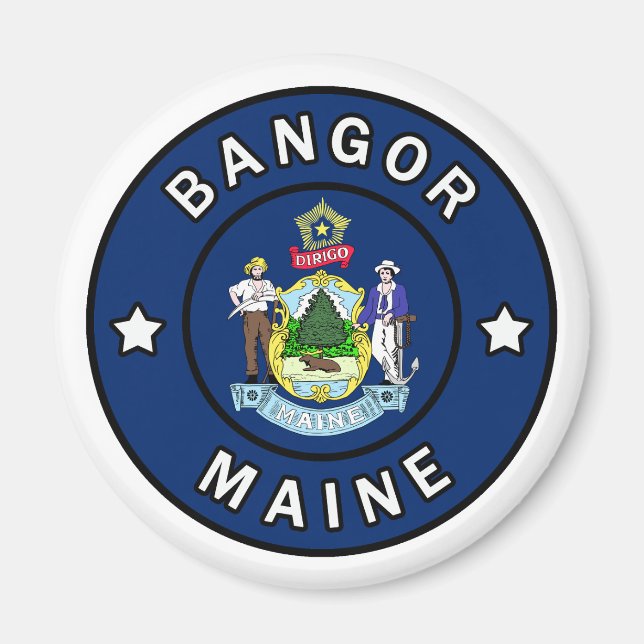 Imã Bangor Maine (Frente)