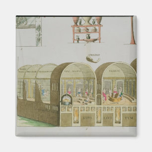 Imã Banhos romanos, placa 'da história da nação