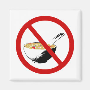Imã banir sopa de barbatanas de tubarão