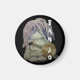 IMÃ BANJO BLACK MAGNET