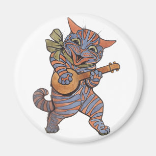 Imã Banjo que joga o gato