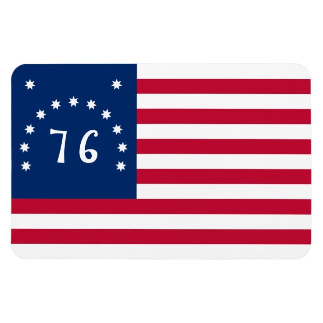Ímã Banner de Bennington: A bandeira da batalha americ (Horizontal)