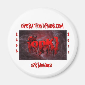 Imã banner opk, OPERATION KHAOS.COM, membro do opK, 20