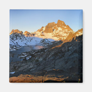 Imã Banner Peak Sunrise Garnet Lake - Trilha John Muir