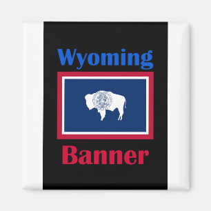 Imã Banner Wyoming