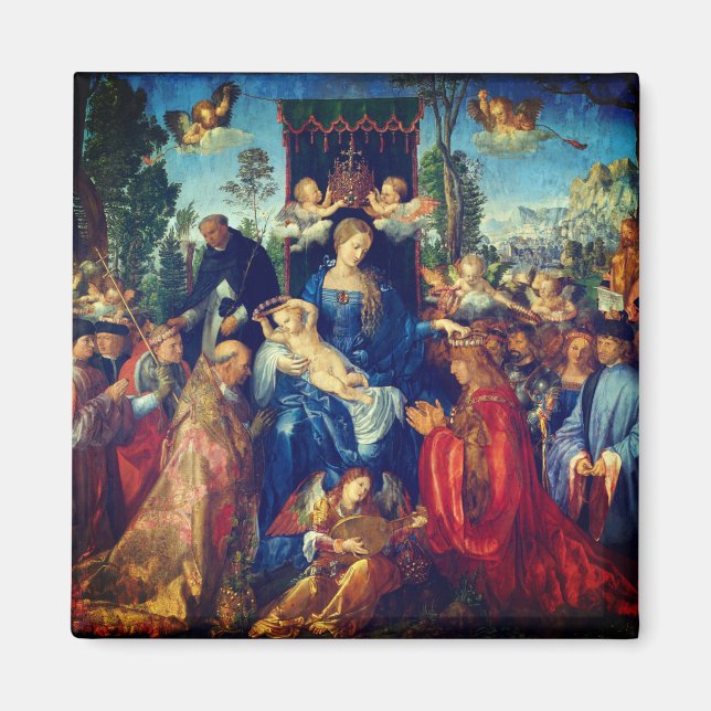 Imã Banquete do Rosário - Albrecht Dürer, 1506 (Frente)