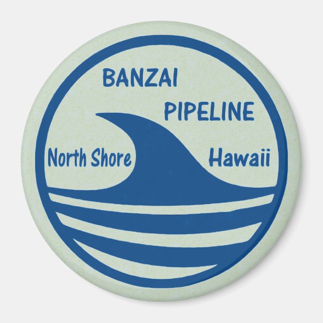 Imã Banzai Pipeline (Frente)