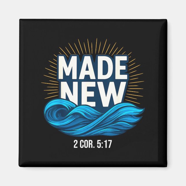 Imã Baptized Made New Baptism  (Frente)