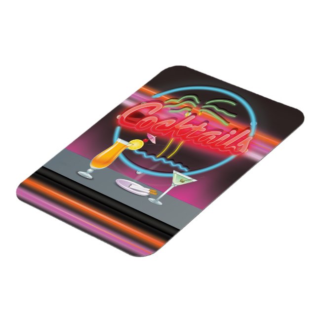 Ímã Bar de coquetéis com bebidas (Left Side)