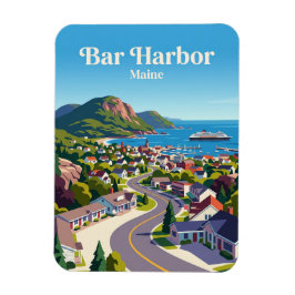 Ímã Bar Harbor EUA