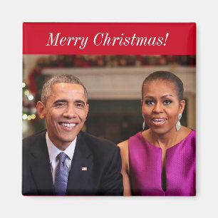 Imã Barack e Michelle 2014WA - ímã