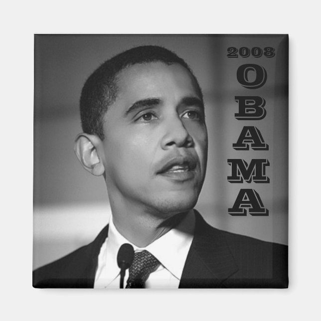 IMÃ BARACK OBAMA MAGNET (Frente)