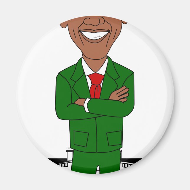 Imã barack obama santa claus (Frente)