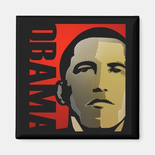 Imã Barack Obama Super Hero (Frente)