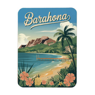 Ímã Barahona República Dominicana Vintage