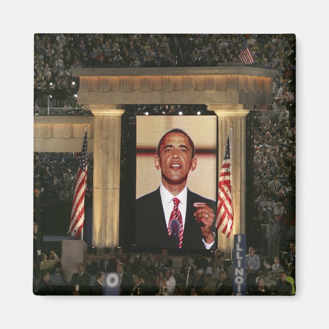 Imã Barak Obama fala na última noite do (Frente)