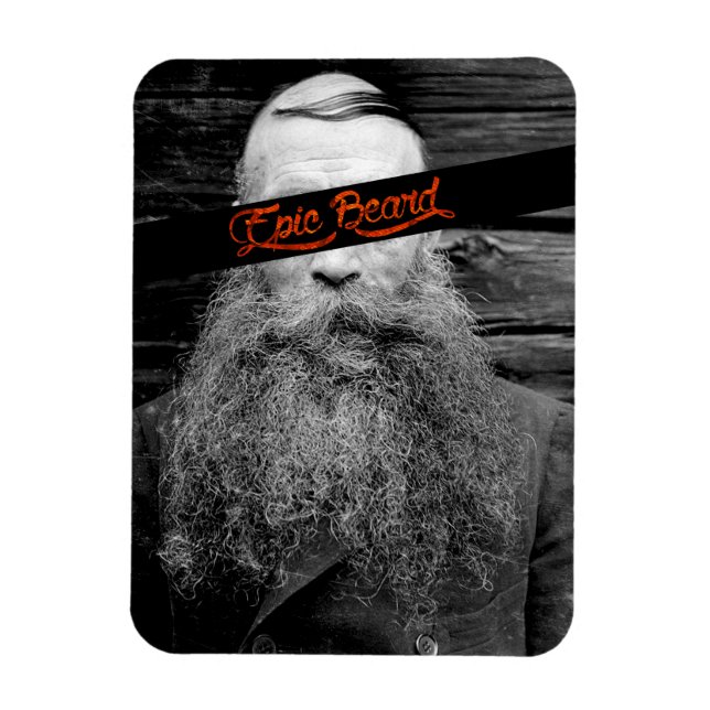 Ímã Barba épica (Vertical)