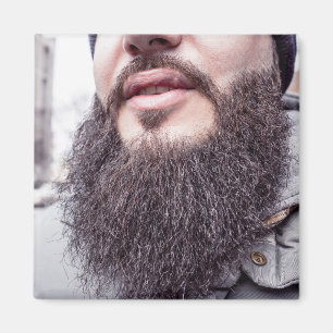 Imã Barba legal e bigode