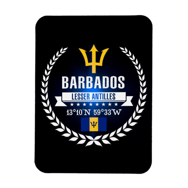Ímã Barbados (Vertical)