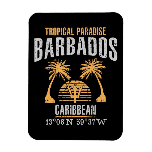 Ímã Barbados (Vertical)