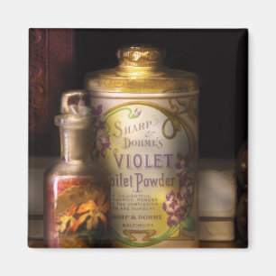 Imã Barbeiro - Pó de Toalete Violeta da Sharp & Dohme