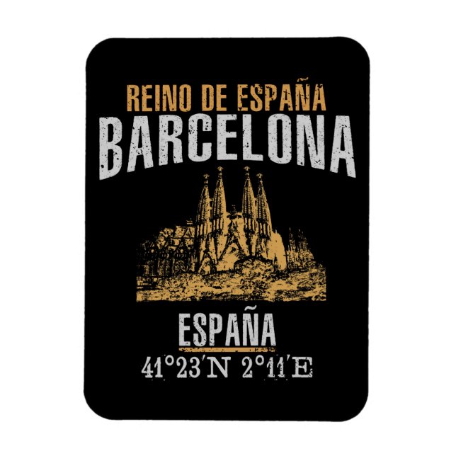 Ímã Barcelona (Vertical)