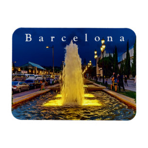 Ímã Barcelona. 100.