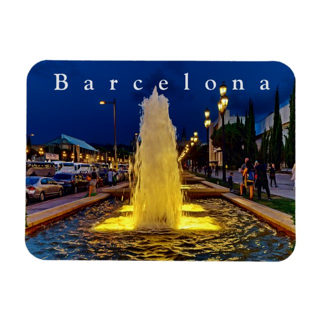 Ímã Barcelona. 100. (Horizontal)