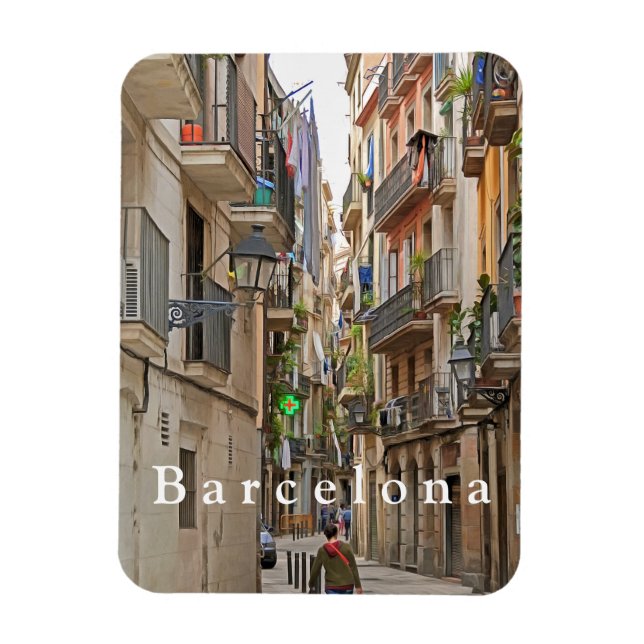 Ímã Barcelona. 33. (Vertical)