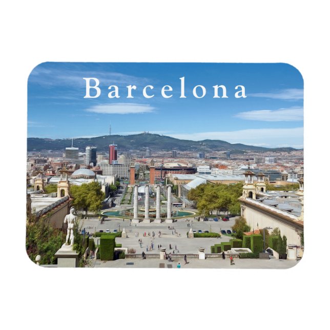 Ímã Barcelona. 59. (Horizontal)