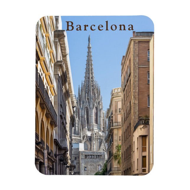 Ímã Barcelona. 67. (Vertical)