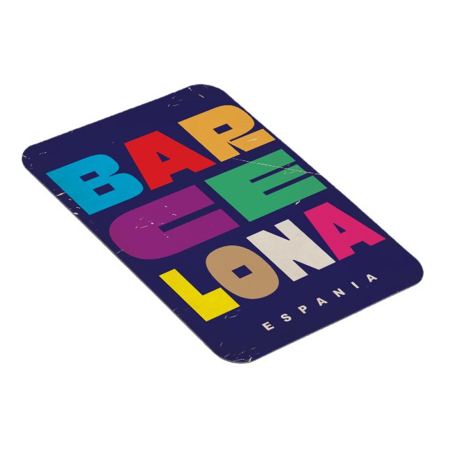 Ímã Barcelona Espanha (Lado Direito)