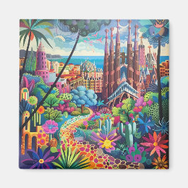 Imã Barcelona, Park Guell, Sagrada Familia, Souvenir